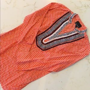 Cynthia Rowley Embroidered Tunic